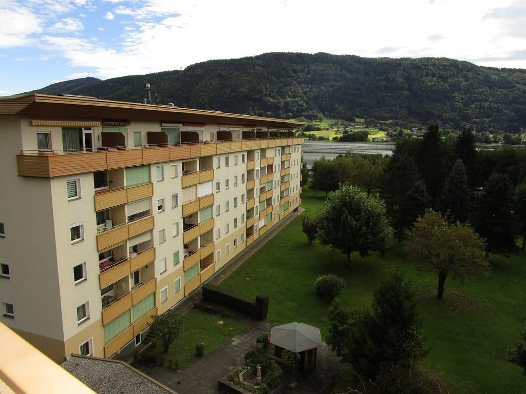 Kaspar Haus Kmb Seeblick Appartement Am Ossiacher See Mit Direktem Seezugang, Hallenbad بودينسدورف المظهر الخارجي الصورة